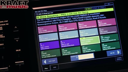 Kraft Music - Korg New KRONOS Demo with Rich Formidoni