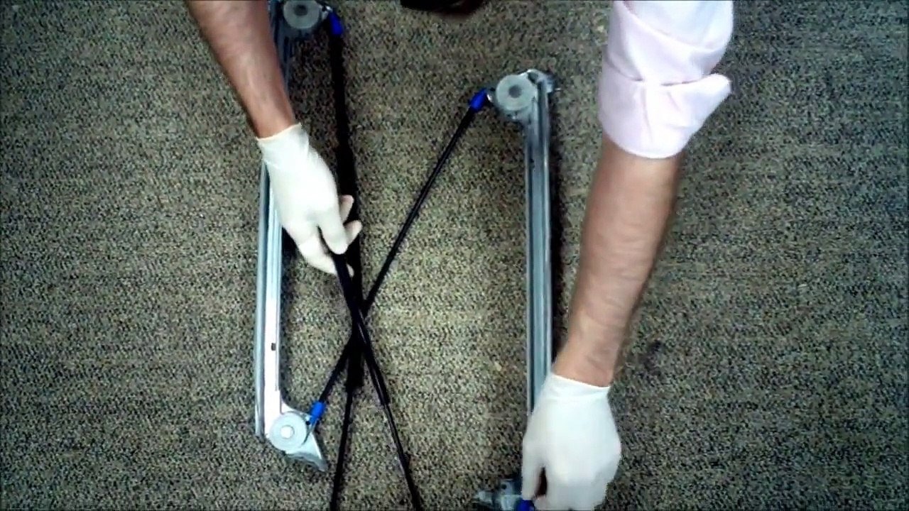 Peugeot 306 Cabriolet Convertible Front right window regulator reparation Leve-Vitre Decapotable