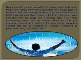 Subscribe Your Penny Stock Newsletter