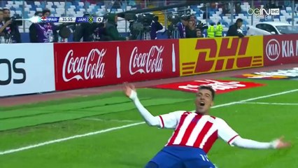1-0 Edgar Benítez Goal (GK fantastic assist) | Paraguay vs Jamaica 16.06.2015 | HD FRENCH