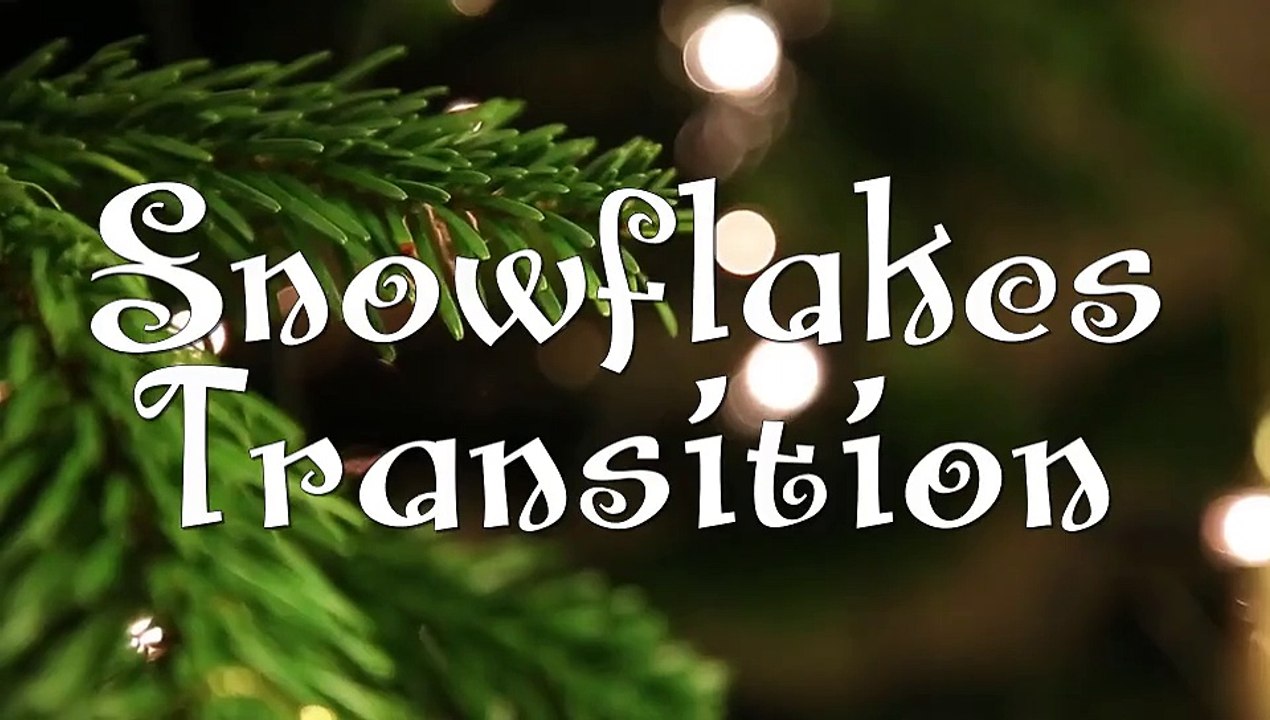 After Effects Project Files - Snowflakes Transition - VideoHive 9294094