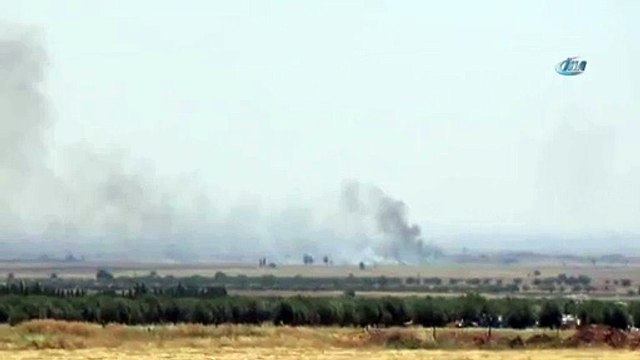 Sınırdan dumanlar yükseliyor