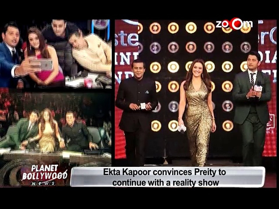 Ekta Kapoor convinces Preity Zinta to continue with the reality TV show - Bollywood News