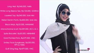 Inspirasi Mix And Match Hijab Untuk Tampil Edgy