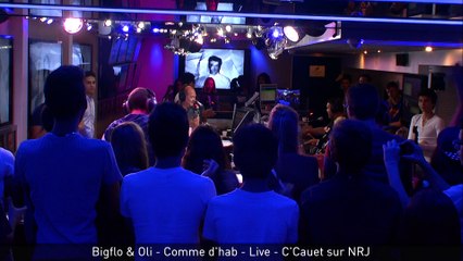 Bigflo & Oli - Comme dhab - Live - C'Cauet sur NRJ
