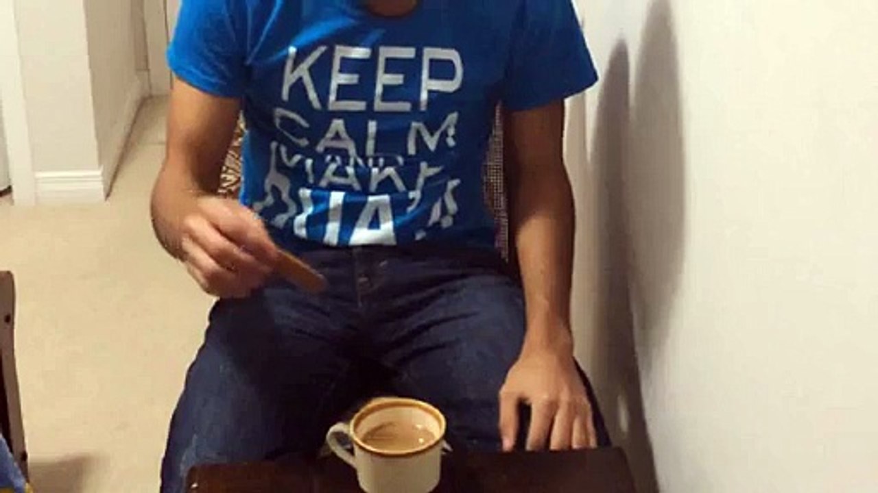 Zaid Ali... when your biscuit falls in tea.