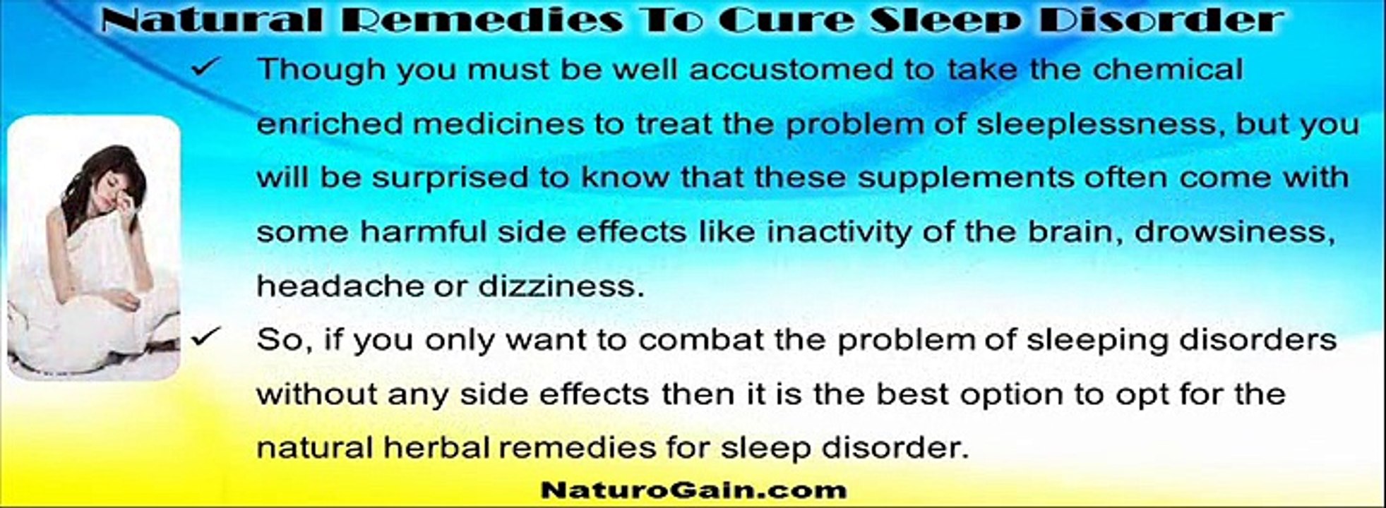How To Cure Sleep Disorder With Natural Herbal Remedies?