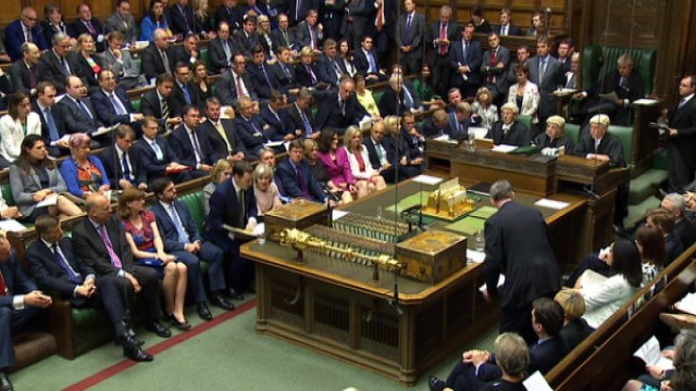 George Osborne stands in for David Cameron at PMQs