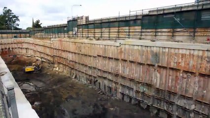 Secant Pile Wall Construction Methodology