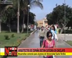 PERU NORTE TV - ARQUITECTOS ESPAÑOLES EN USAT DE CHICLAYO