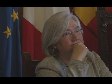 Napoli - Rosy Bindi al Premio Lamberti: Non parlo di De Luca (15.06.15)