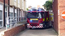 Isle of Wight Fire & Rescue Service Scania P280 Pump Ladder - On Emergency Call