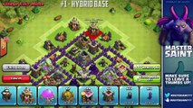 Clash Of Clans - TH7 Top 3 Air Sweeper Town Hall 7 Bases War/Trophy/Hybrid/Farming Base Defense 2015