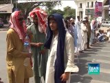 Blind people protest infront of Punjab Assembly, report for Dawn News by Saif Ullah Cheema
