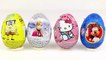 Frozen Surprise Eggs Mickey Mouse Hello Kitty Play Doh Kinder Surprise Eggs