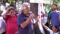 Beppe Grillo intervento completo a Chimonte Val di Susa alla manifestazione No TAV del 3/7/2011