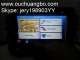 Ouchuangbo autoradio gps dvd kit Dodge Ram 1500 IGO map settings
