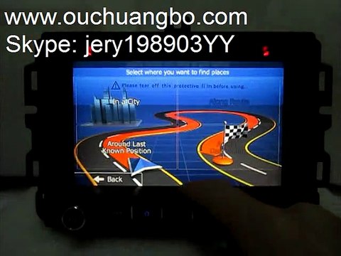 Ouchuangbo audio gps head unit S100 Dodge Ram 1500 Windows iGO map