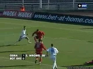 S.Wróbel (Odra Wodzisław) 1-0