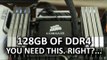 128GB of DDR4 Memory!!! Does more RAM = better performance?