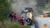 Amazing Accident Jolly Rally Valle d'Aosta 2014 Big Crash
