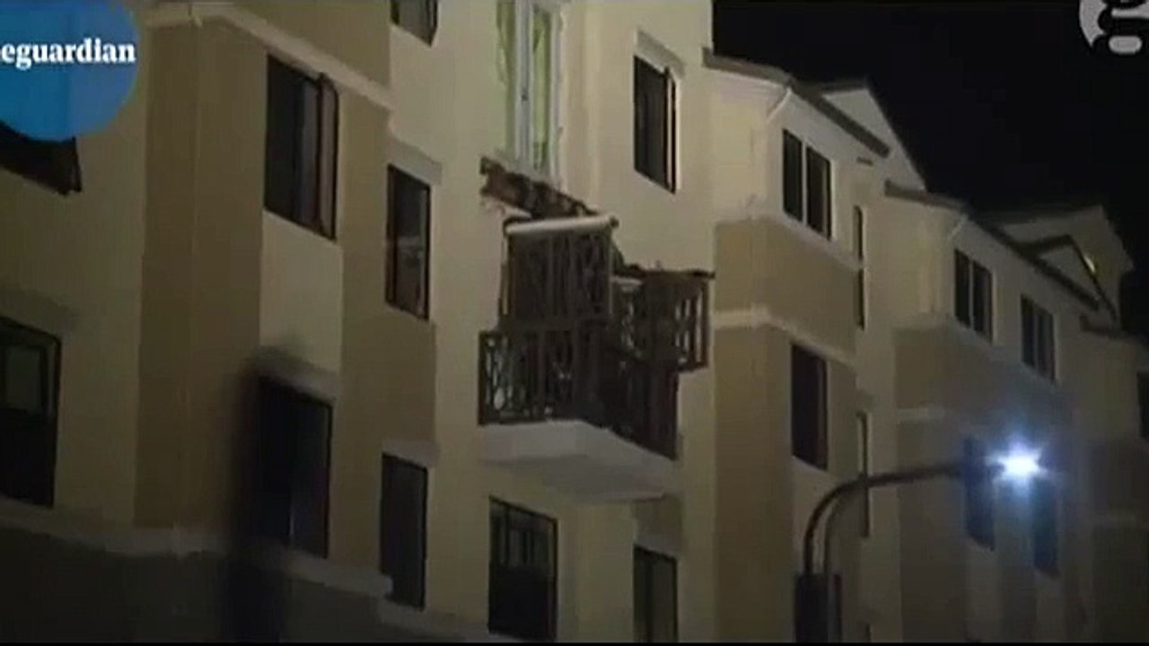 Aftermath of deadly California balcony (irland)