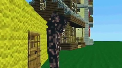 Minecraft animation vuk i tri prasica