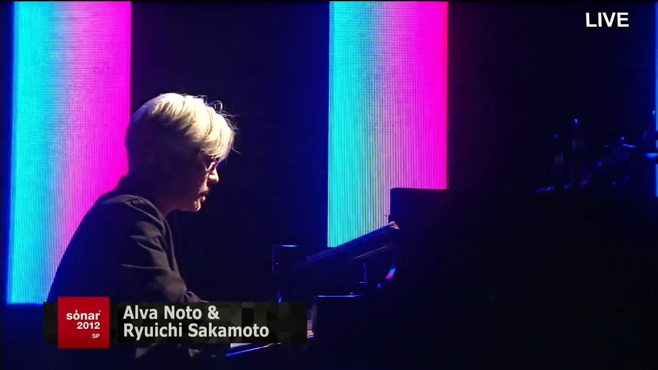 Alva Noto Ryuichi Sakamoto Live in 2012