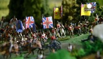 La battaglia di Waterloo in miniatura, 40 metri quadrati per 40 anni di lavoro
