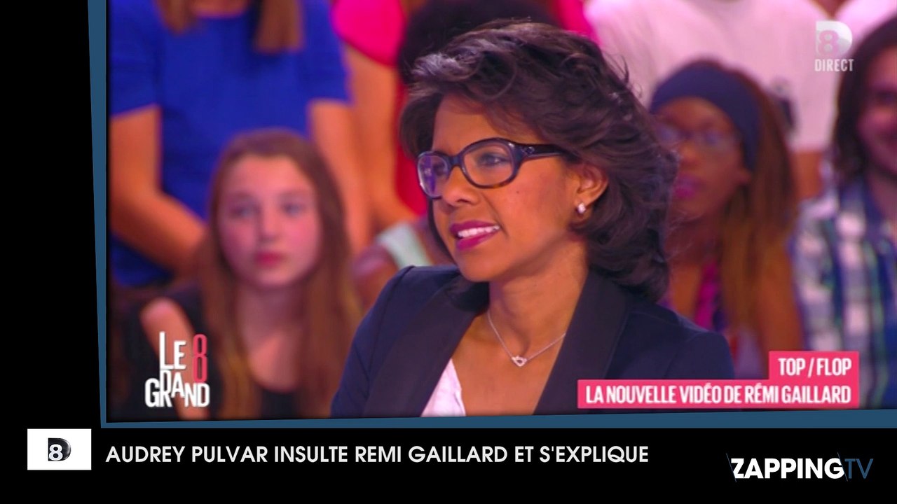 Audrey Pulvar insulte Rémi Gaillard sur Twitter et s'explique dans Le Grand 8 !