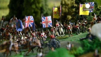 أربعون عاما لإنجاز نموذج مصغر لمعركة واترلو