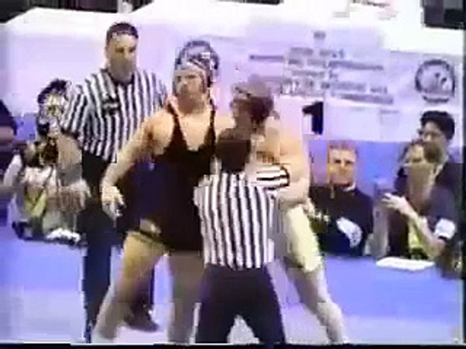 2000 NCAA: Brock Lesnar (Minn) vs Wes Hand (Iowa) Pt 2
