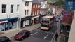 Lorry stuck in Lewes nearly crashes into Porsche Cayenne