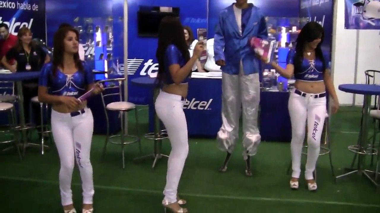 MOCHIKOS.Tv® EDECANES TELCEL # 1 Celular . NUMERO UNO CELULAR. EXPO CANACINTRA 2012 LOS MOCHIS