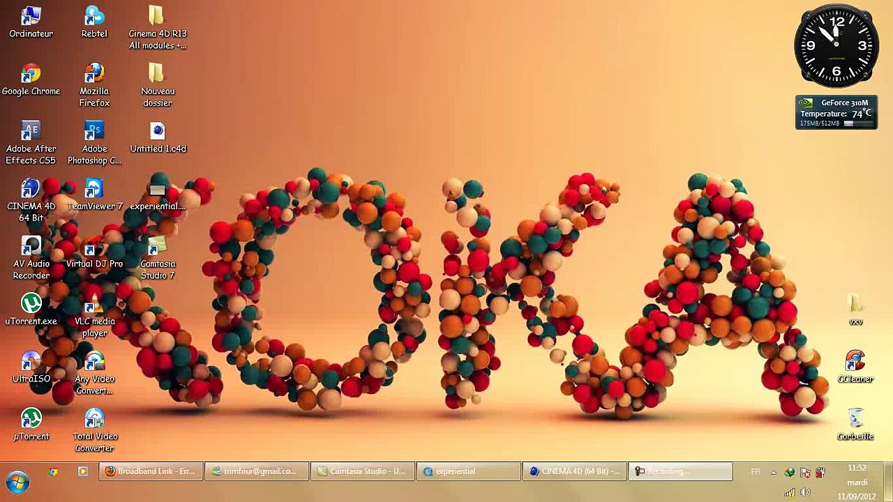 Tutorial Cinema 4D MoGraph Text
