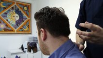 Saç ekimi öncesi - sonrası [FUE, 7.300 greft, 2 seans]