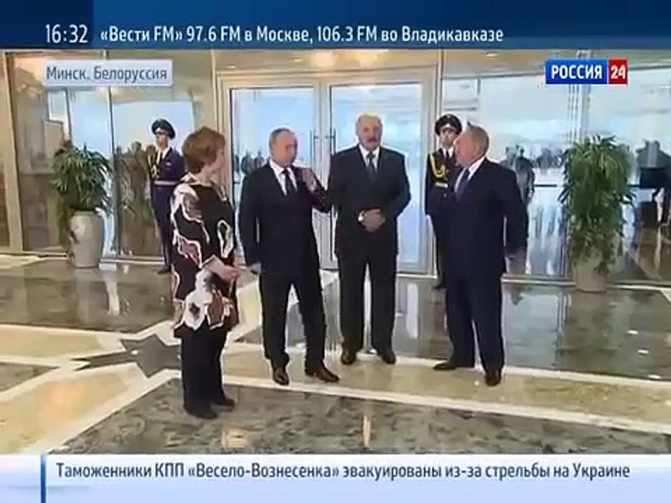 Новости. Путин, Порошенко, Лукашенко, Эштон, Назарбаев в Минске