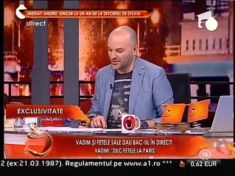 Corneliu Vadim Tudor si fetele sale dau BAC-ul in direct! - Un Show Pacatos