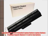 Sony VAIO VGP-BPL13 Extended Laptop Battery Laptop Battery - Premium Superb Choice? 6-cell