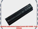 UBatteries Laptop Battery Compaq Presario CQ57-339WM - 9 Cell 6600mAh