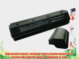 High quality laptop/ notebook battery Replacement for HP Pavilion DV7-6B32US battery - 8800mAh12