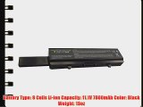 Bay Valley Parts 9-Cell 11.1V 7200mAh New Replacement Laptop Battery