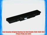 New Genuine Original Battery For Dell Studio 1535 1536 1537 PP33L PP39L 312-0701