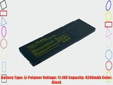 PowerSmart? 6 Cell 11.1V 4200mAh 47Wh Replacement for Sony VGP-BPS24 laptop battery