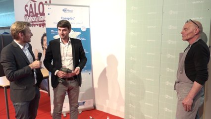 Quoi de neuf au Salon M&T ? Easyplac : placo pliable, placo malin !