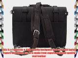 INFONONLINE 100% Crazy Horse HANDMADE Leather Men's Briefcase Backpack Laptop Bag Travel Huge