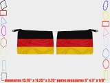Rikki KnightTM Germany Flag Messenger Bag - - Shoulder Bag - School Bag for School or Work
