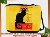 Rikki KnightTM Le Chat Noir Messenger Bag - Shoulder Bag - School Bag for School or Work