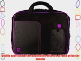 Purple VG Pindar Edition Durable Messenger Shoulder Bag Case for Toshiba C655 / C655D / C650D