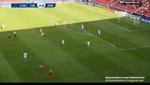 Jan Kliment Great Shot - Czech Republic v. Denmark - Euro U21 Championship 17.06.2015